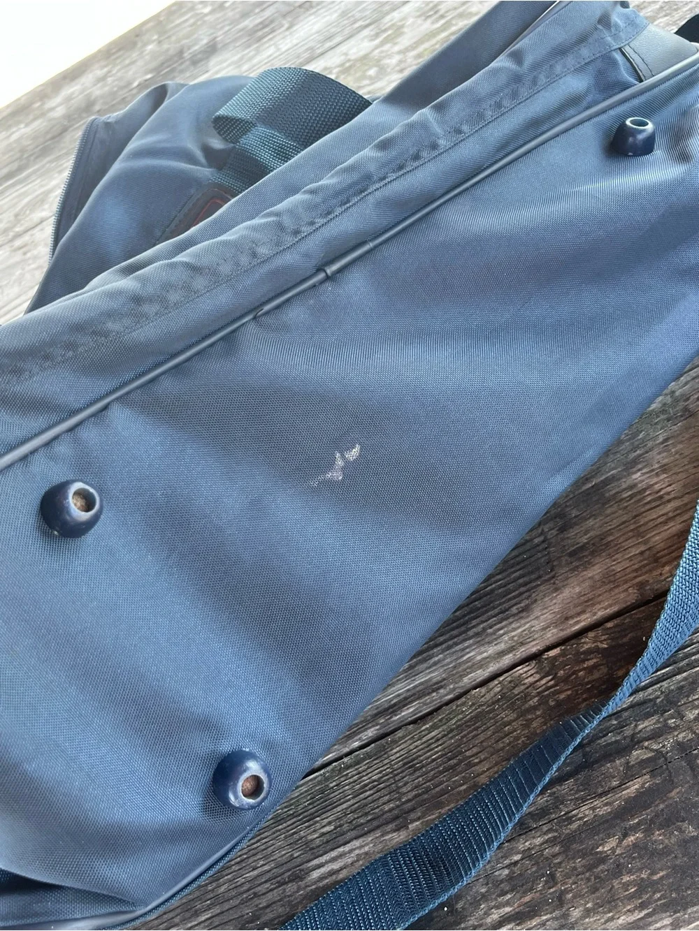 VINTAGE PIERRE CARDIN DUFFLE Navy Men's Shoulder Bag -